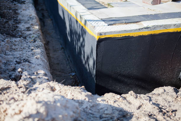SJ Waterproofing Pros completing home waterproofing near Commiskey, IN